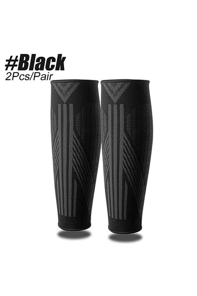 Choice XL Black 1Pair Calf Compression Sleeves for Men Women,Footless Compression Socks Support for Varicos