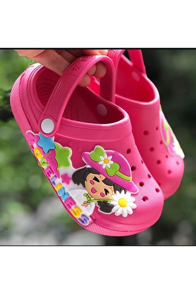 Pandalina Girls' Sandals Anti-Skid Sole Sandals Kindergarten Nursery Sea and Pool Sandals