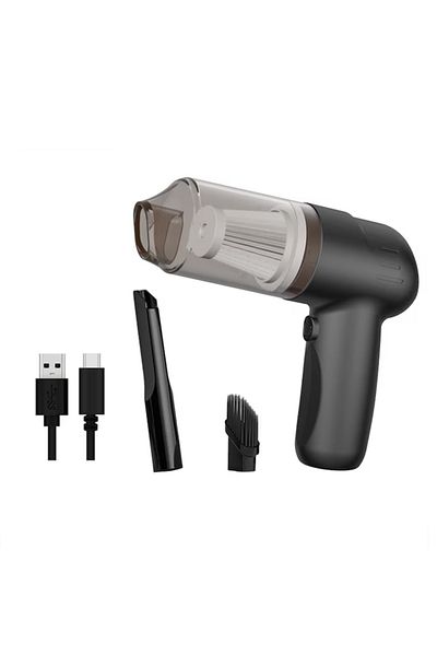 Generic Aspirator portabil wireless FL-8803, încărcare FOTOFUN USB-C, 12000 pa, 100W
