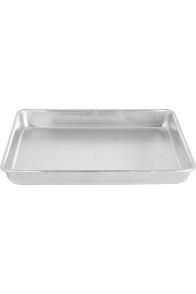 Alsaif Gallery Aluminum tray Alsaif Gallery, 45×33×5 cm - Silver