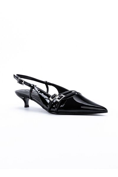 BATA Slingback Kitten Heel Pumps