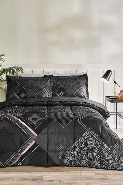 Özdilek Özdilek Ranforce Double Sleeping Set-Snazzy Pink