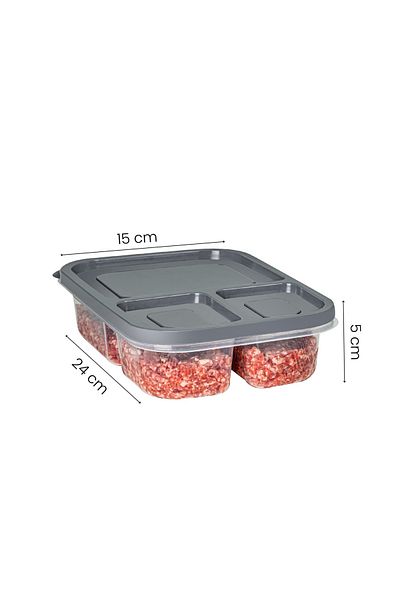 UnicUtil Set of 2 plastic casseroles, UnicUtil, Modern Spacious, Anthracite