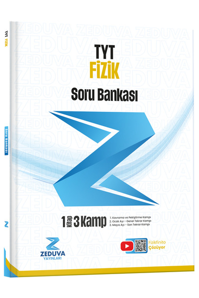 Zeduva Fizikfinito TYT Fizik 1 Kitap 3 Kamp Soru Bankası