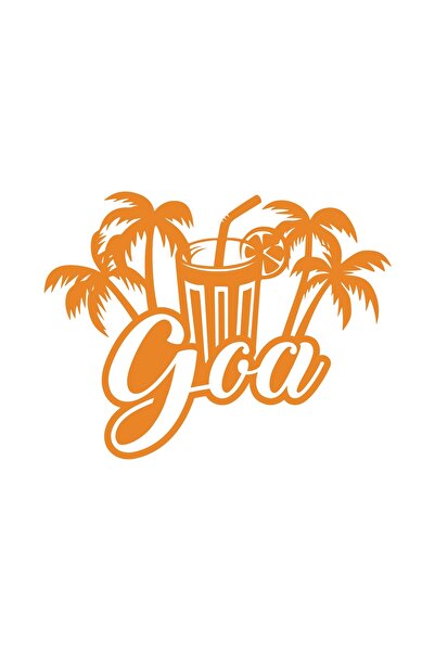 Reysa Tasarım ملصق جوا مقاس 17×17 سم برتقالي