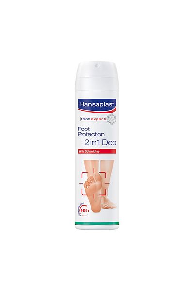 Hansaplast Foot Deo Protection 2in1 Antibacterial 150 ml