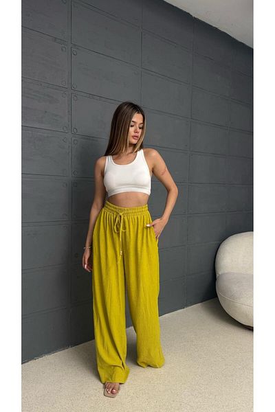 Osyday Wide Leg Pocket Summer Trousers