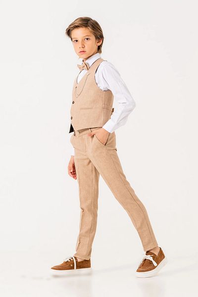 My Hanne Bow Tie Vest Suit 3005
