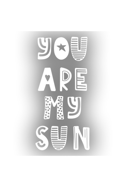 Reysa Tasarım ملصق أنت شمسي 17x17 سم أبيض