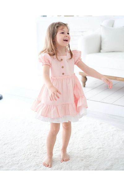 aysskids Rochie pentru fetiță Alessi Mini cu volane