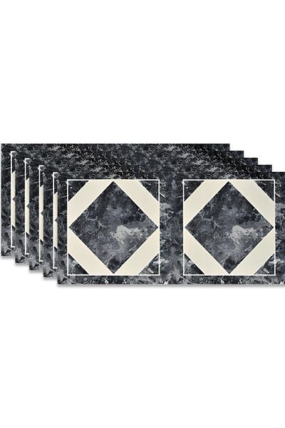 HOZRO Set 10 x Placi imitatie Marmura autoadezive HOZRO, Model abstract