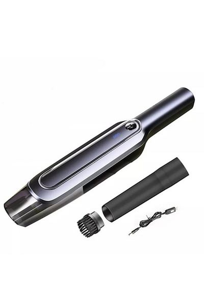TrendiShop Aspirator portabil fără fir TrendiShop® pentru casă și mașină, wireless, putere 120 W, ciclon 6000 Pa