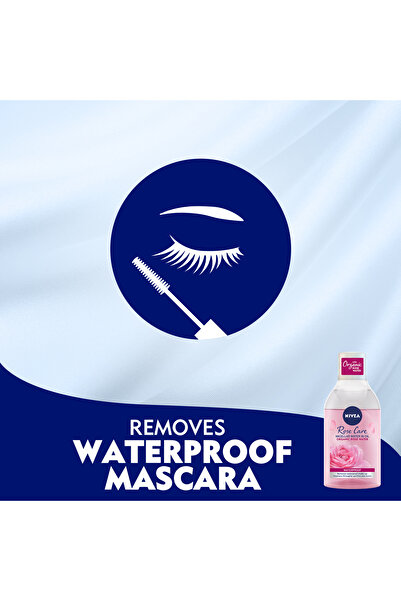 NIVEA Rose Care Micellar Water Face Makeup Remover, All Skin Types, 400ml, Pack of 2
