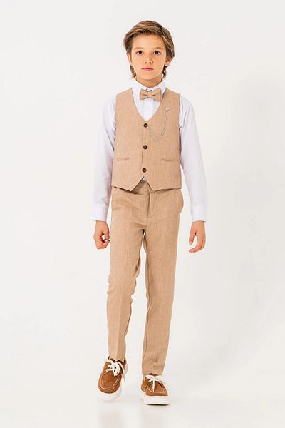 My Hanne Bow Tie Vest Suit 3003