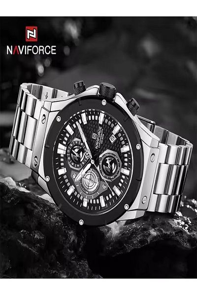 Naviforce Luxury Factory Watch Waterproof Big Dial Wristwatch Relogio Masculino for Mens OEM ODM Male Clock