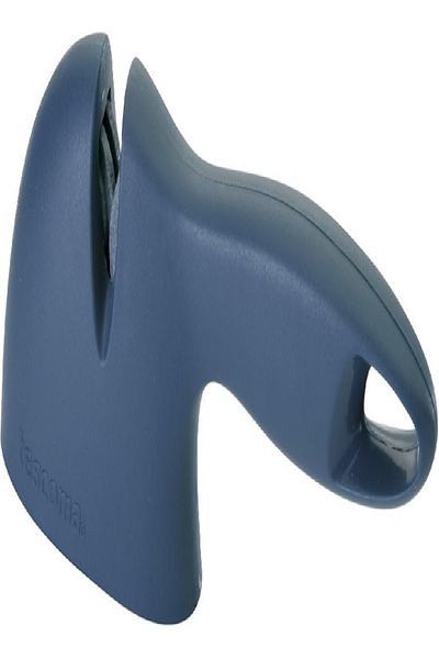 TESCOMA Knife Sharpener – Blue, Compact & Efficient