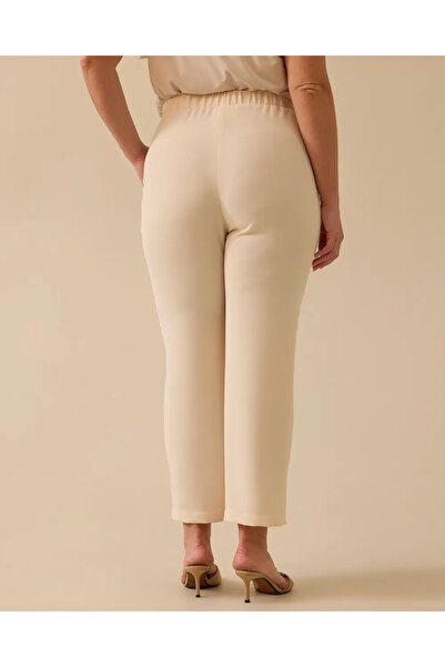 Gala-Xi بنطلون بجيوب بتفاصيل مطوية مقاس كبير