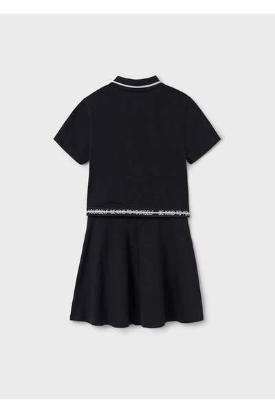 MAYORAL Girl's Top and Bottom Set - Black