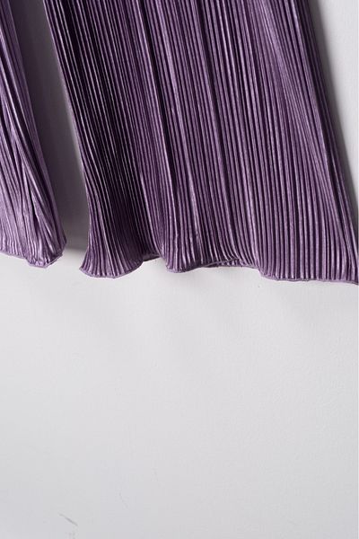 Mai Perla Lilac Textured Woven Children's Pants