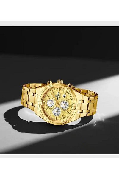 Naviforce Men's Chronograph Watch with Stainless Steel Strap