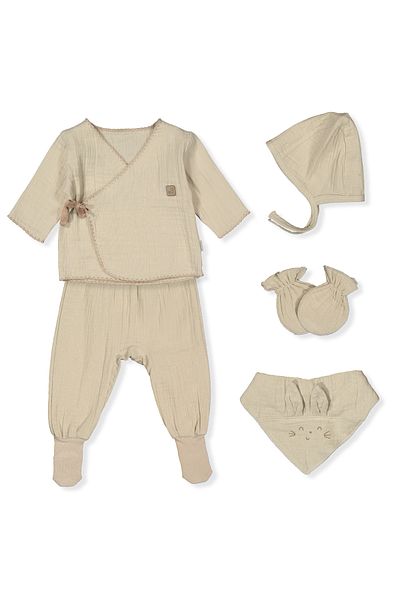 Bebetto Muslin Zibin Set 5 Pieces Hello Z 1010