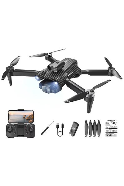 Cesiro K6 Professional Drone, Dual Camera, Zoom, 360 Degree Rotation, USB Charging, Remote Control
