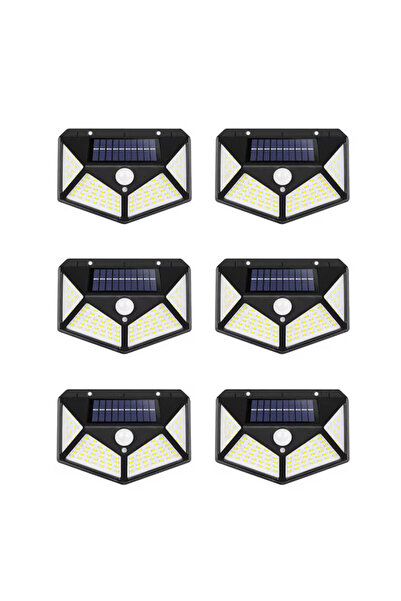 FİAPFO Lumini solare de exterior, OEM, Set de 6, Senzor de mișcare, Energie s...
