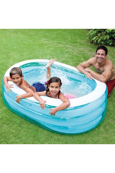 Intex 57482 Ahoy Pirate Friends Kids Pool – 1.63m x 1.07m x 46cm (64" x 42" x 18")