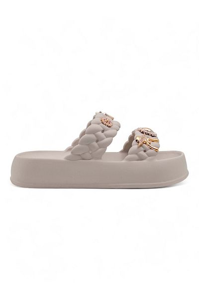 Sonimix Ez0185.01 Stone Women's Slippers Stone