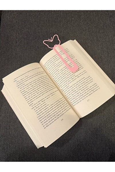 Dekoratik Kelebek Kitap Ayracı 10 adet,Arkadaşlara Hediye