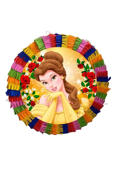 OEM Party pinata, 35 cm, multicolor, Belle model