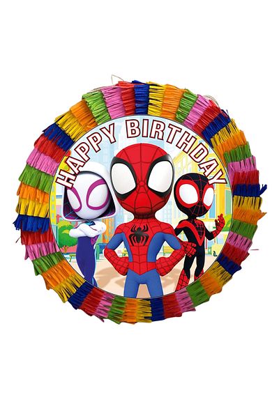 OEM Party pinata, 35 cm, multicolor, Spidey (Mini Spiderman) Marvel model