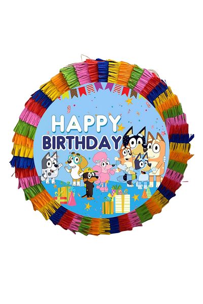 OEM Party pinata, 35 cm, multicolor, Bluey model
