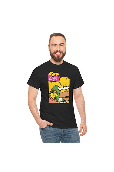 OEM Tricou barbati, negru, tematica The Simpsons 2 (desene animate vintage), marimea S