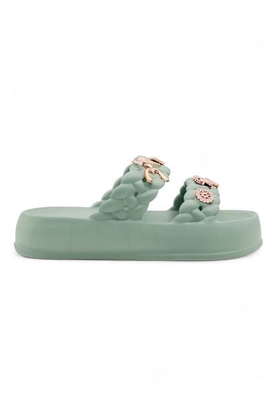 Sonimix Ez0185.01 Stone Women's Slippers Khaki