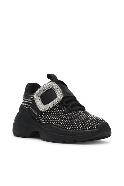 Steve Madden Eclipse Black Fashion Sneakers For Women