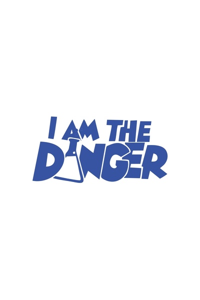 Reysa Tasarım I Am Danger Sticker 17X17 cm Blue