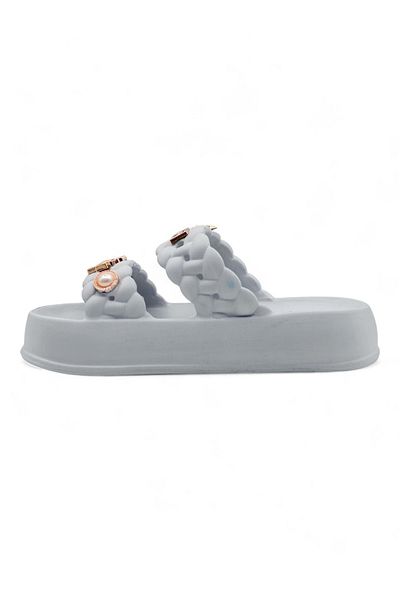 Sonimix Ez0185.01 Stone Women's Slippers Ice Gray
