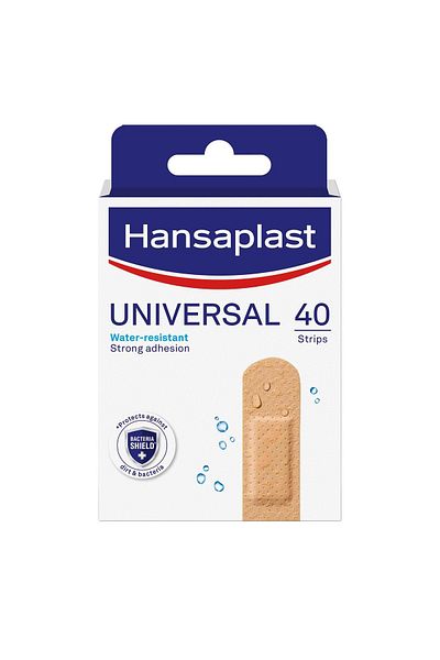 Hansaplast Universal Plasters Water-Resistant 40pcs