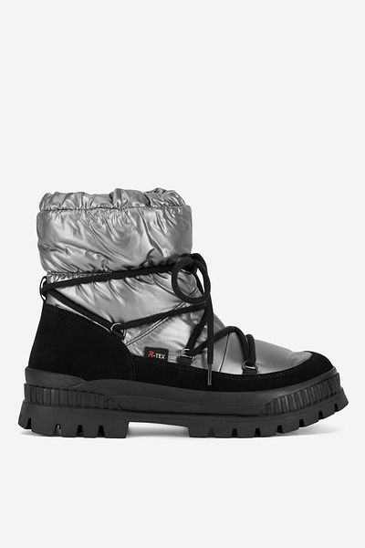 Rieker revolution lifestyle woman boot 2230068898440 Silver-colored