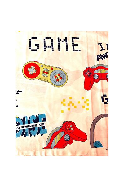 Sabaev Textile material satin cotton ranforce 100% width 240 cm Games model