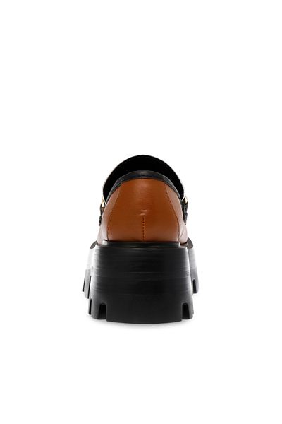 Steve Madden Motoride Brown Loafers/Moccasins Shoes For Women
