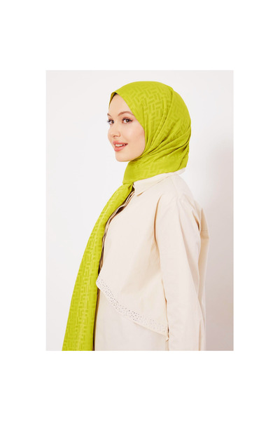 Bijutek Levidor Stick Pattern Blue Jacquard Shawl