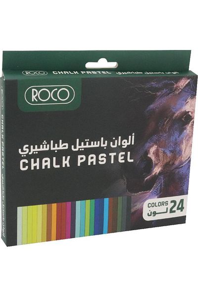 Roco مجموعة البداية: ألوان باستيل ناعمة أساسية، 24 لونًا متنوعة