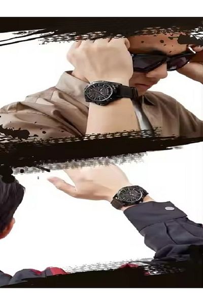 Naviforce Sports Anti-shock Waterproof Leather Strap Men Watch Fashion