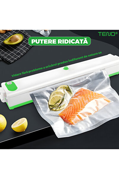 Teno Συσκευή στεγανοποίησης κενού Teno®, 90W, 220V, φορητή, λευκό/πράσινο