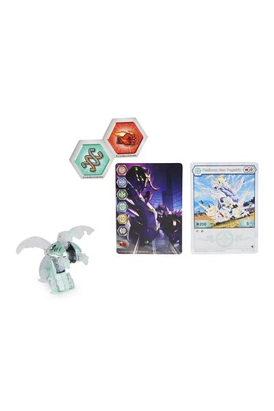 Bakugan Mechtanium Surge BAKUGAN S4 METALLIC FIGURINE NEO PEGATRIX WHITE