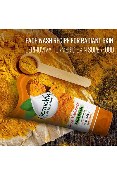 DERMOVIVA True Radiance Antioxidant Turmeric Face Wash 150 ml