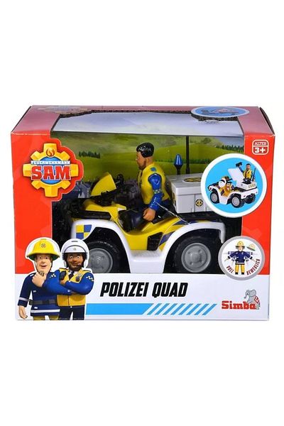Pompierul Sam SAM POLICE ATV FIGURINE