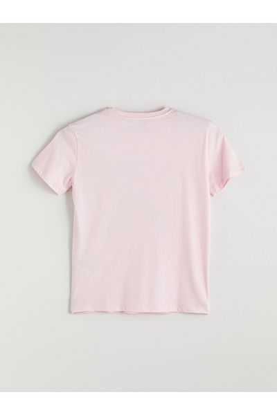 LC Waikiki Tricou de damă cu decolteu cu imprimeu California